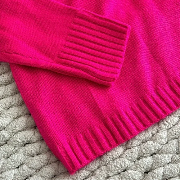 NWT Panache Apparel Hot Pink “SKI” Sweater - Picture 6 of 16